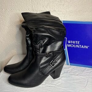 White Mountain midcalf boot